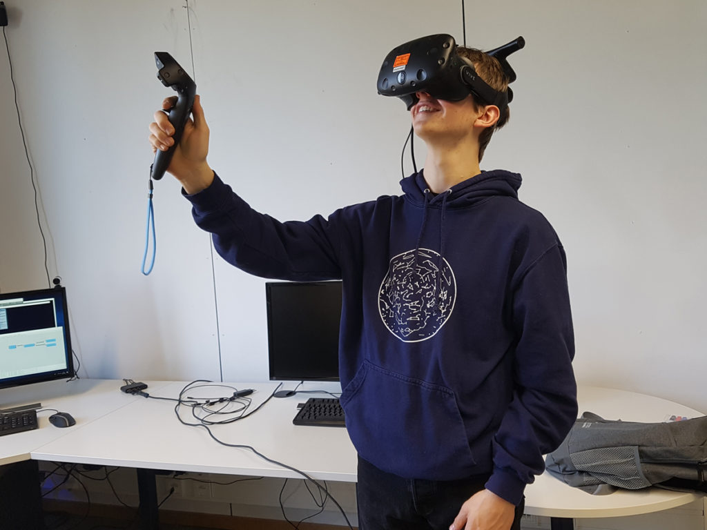 BOGY in der Stuttgarter Visualisierungsforschung- VR- Brille